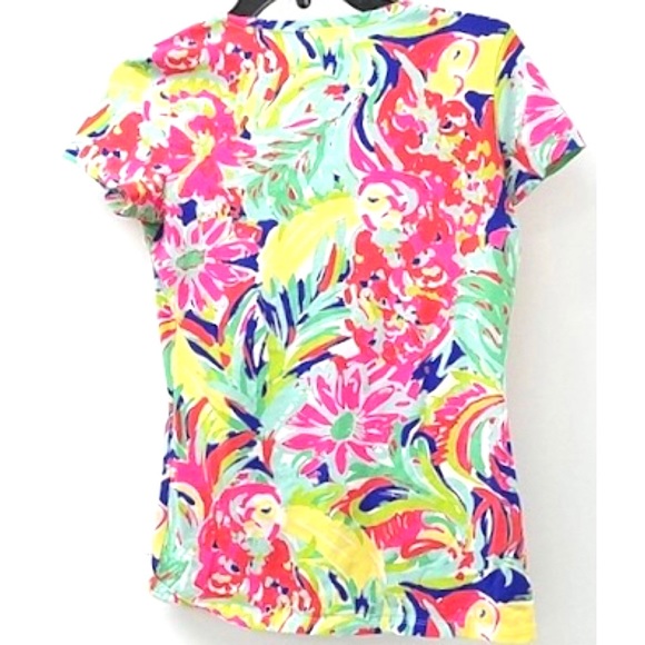 Lilly Pulitzer XS Michelle Shirt Casa Banana - Picture 3 of 8
